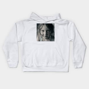 And then she smiled after all ... Kids Hoodie